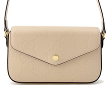 Load image into Gallery viewer, GUCCI GG Super Mini Shoulder Bag Beige772794 Leather
