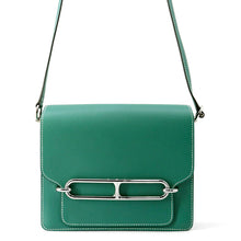 Load image into Gallery viewer, HERMES Sac Roulis Vert Vertigo Evercolor Size 23
