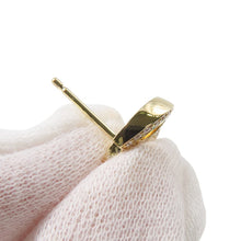 将图像加载到图库查看器中，HARRY WINSTON Lily Cluster Mini Ear Studded Size MiniEADYPO1MLC 18K Yellow Gold
