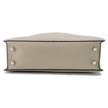 Load image into Gallery viewer, FENDI Peekaboo I See You 2-Way Tote Bag Beige7VA528 Leather
