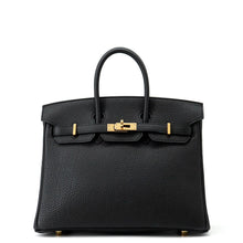 将图像加载到图库查看器中，HERMES Birkin Black Togo Leather Size 25
