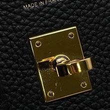 将图像加载到图库查看器中，HERMES Birkin Black Togo Leather Size 25
