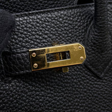 将图像加载到图库查看器中，HERMES Birkin Black Togo Leather Size 25
