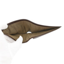 将图像加载到图库查看器中，FENDI Zucca Pattern Bifold Wallet Brown Canvas/Leather
