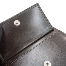 将图像加载到图库查看器中，FENDI Zucca Pattern Bifold Wallet Brown Canvas/Leather
