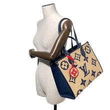 Load image into Gallery viewer, LOUIS VUITTON Onthego BlueM57723 Monogram・Raffia Size MM
