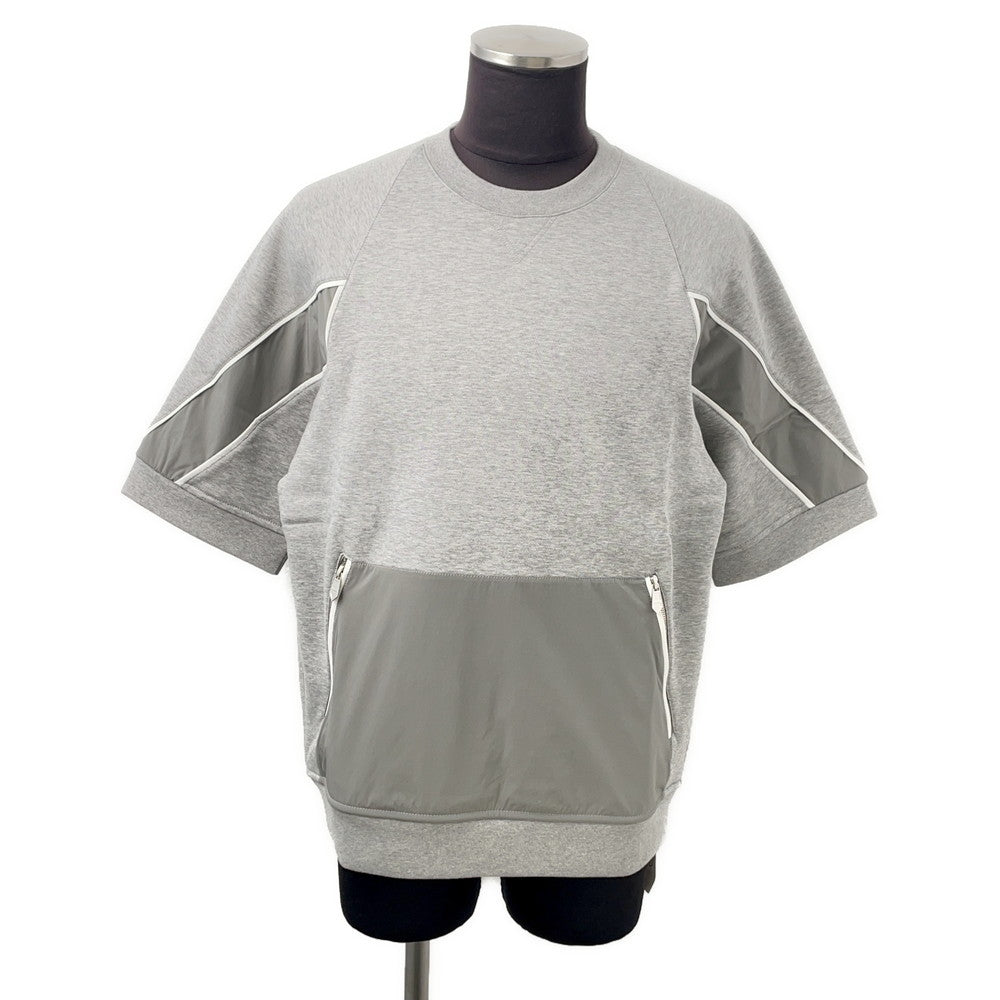 HERMES T-Shirt Capsule Sports Size XL Gray Cotton100% Nylon