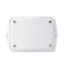 将图像加载到图库查看器中，HERMES Picotin Lock New White Taurillon Clemence Size PM
