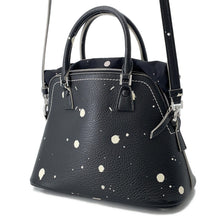 Load image into Gallery viewer, Maison Margiela Maison Margiela 5AC Paint Design 2-Way Handbag Black/WhiteS56WG0082 Leather Size Mini
