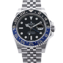 Load image into Gallery viewer, ROLEX GMT Master II W40mm Stainless Steel Black Dial126710BLNR
