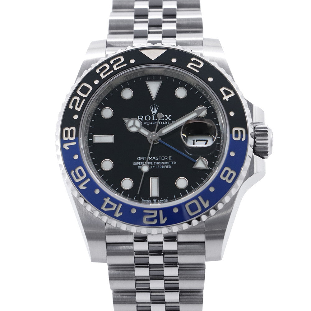 ROLEX GMT Master II W40mm Stainless Steel Black Dial126710BLNR