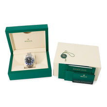 Load image into Gallery viewer, ROLEX GMT Master II W40mm Stainless Steel Black Dial126710BLNR
