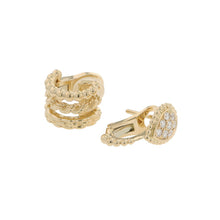 将图像加载到图库查看器中，Boucheron Serpent Bohème Asymmetrical Clip Earring Size Extra SmallJCO01550 18K Yellow Gold
