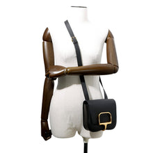 将图像加载到图库查看器中，HERMES Della Cavalleria Black Epsom Size Mini
