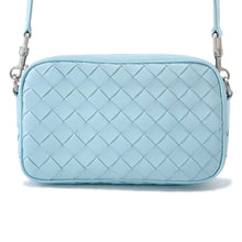 Load image into Gallery viewer, Bottega Veneta INTRECCIATO camera bag Light Blue765911 Leather Size Mini
