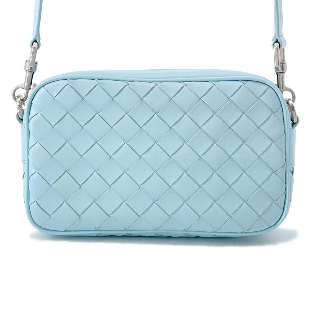 Bottega Veneta INTRECCIATO camera bag Light Blue765911 Leather Size Mini
