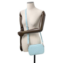 Load image into Gallery viewer, Bottega Veneta INTRECCIATO camera bag Light Blue765911 Leather Size Mini
