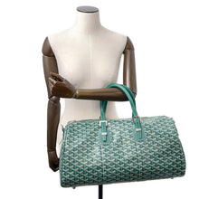 Load image into Gallery viewer, GOYARD Jules Travel Bag GreenBOSTON050TY09CL09P PVC Leather Size 50
