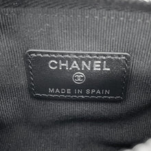 Load image into Gallery viewer, CHANEL Matelasse Star CC Logo Zip Pouch Coin Purse BlackAP4811 Soft Caviar Leather/Rhinestone
