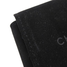 Load image into Gallery viewer, CHANEL CC Logo Earring Gold/Blue Metal
