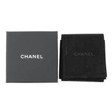 Load image into Gallery viewer, CHANEL CC Logo Earring Gold/Blue Metal
