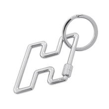 将图像加载到图库查看器中，HERMES ★H Two Speed Key Ring Metal
