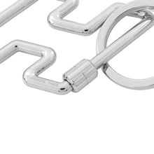 将图像加载到图库查看器中，HERMES ★H Two Speed Key Ring Metal

