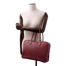 将图像加载到图库查看器中，HERMES Plume Rouge H Swift Leather Size 32
