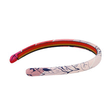 Load image into Gallery viewer, HERMES ★Elsa Jungle Love Hairband Pink Silk100%
