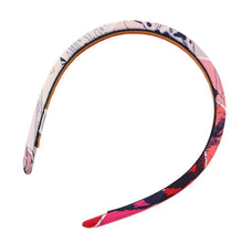 Load image into Gallery viewer, HERMES ★Elsa Jungle Love Hairband Pink Silk100%
