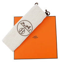 Load image into Gallery viewer, HERMES Zig Zag Hairband White/Black Silk 100%
