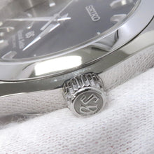 将图像加载到图库查看器中，SEIKO Grand Seiko Spring Drive Power Reserve Master Shop Exclusive W39mm Stainless Steel Black DialSBGA085
