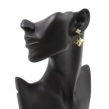 将图像加载到图库查看器中，Roberto Coin Princess Flower EarringsADR777EA0852_Y K18YG K18WG
