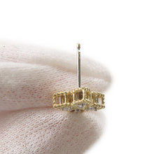 将图像加载到图库查看器中，Roberto Coin Princess Flower EarringsADR777EA0852_Y K18YG K18WG
