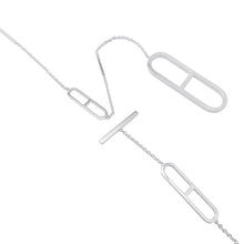 Load image into Gallery viewer, HERMES Ever Chain d&#39;Ancre Long Necklace Size 31.5&quot; SV925
