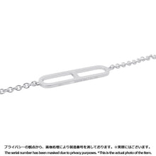 Load image into Gallery viewer, HERMES Ever Chain d&#39;Ancre Long Necklace Size 31.5&quot; SV925
