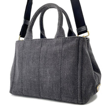 将图像加载到图库查看器中，PRADA Canapa Black1BG439 Denim
