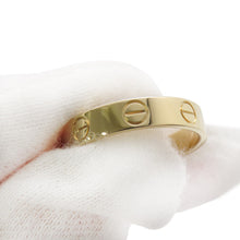 将图像加载到图库查看器中，CARTIER Mini love ring Size 49/#9 Small 18K Yellow Gold
