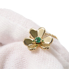 将图像加载到图库查看器中，Van Cleef &amp; Arpels Frivole Pendant Size MiniVCARP7SB00 18K Yellow Gold
