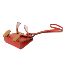 Load image into Gallery viewer, HERMES Kelly Doll Bag Charm Sanguine/Nata/Rose Sakura/Caramel Tadelakt Leather Chevre Myzore Goatskin
