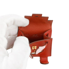 Load image into Gallery viewer, HERMES Kelly Doll Bag Charm Sanguine/Nata/Rose Sakura/Caramel Tadelakt Leather Chevre Myzore Goatskin
