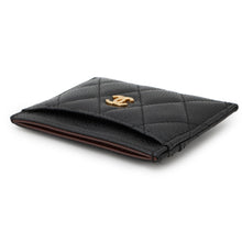 Load image into Gallery viewer, CHANEL Matelasse Classic Card Case BlackAP0213 Caviar Leather
