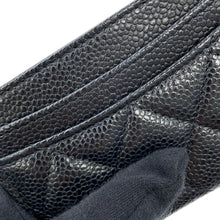 Load image into Gallery viewer, CHANEL Matelasse Classic Card Case BlackAP0213 Caviar Leather
