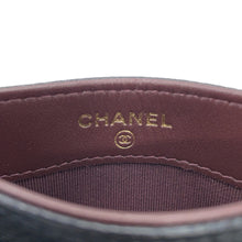 Load image into Gallery viewer, CHANEL Matelasse Classic Card Case BlackAP0213 Caviar Leather
