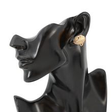 Load image into Gallery viewer, CHANEL Earring Gold Gold Plated Rhinestone
