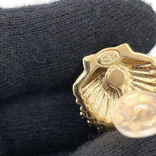 Load image into Gallery viewer, CHANEL Earring Gold Gold Plated Rhinestone
