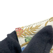 将图像加载到图库查看器中，Dior ★Dior Lucky Lady Dior Freesia card holder White/Multicolor Leather
