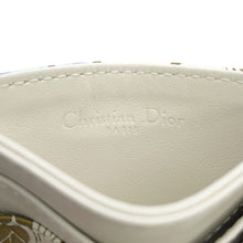 将图像加载到图库查看器中，Dior Dior Lucky Lady Dior Freesia Card Holder White/Multicolor Leather
