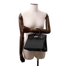 Load image into Gallery viewer, HERMES Birkin Black Togo Leather Size 25
