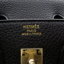Load image into Gallery viewer, HERMES Birkin Black Togo Leather Size 25
